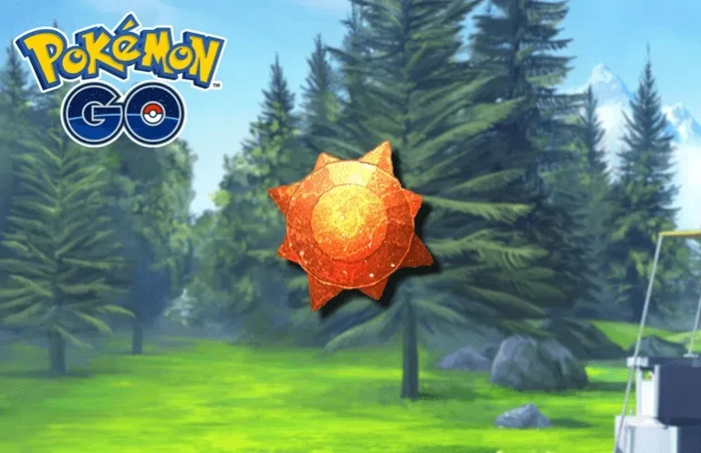 Pierre soleil Pokémon Go